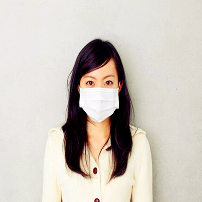 3 Ply Non Woven Face Mask Disposable 17.5x9.5cm
