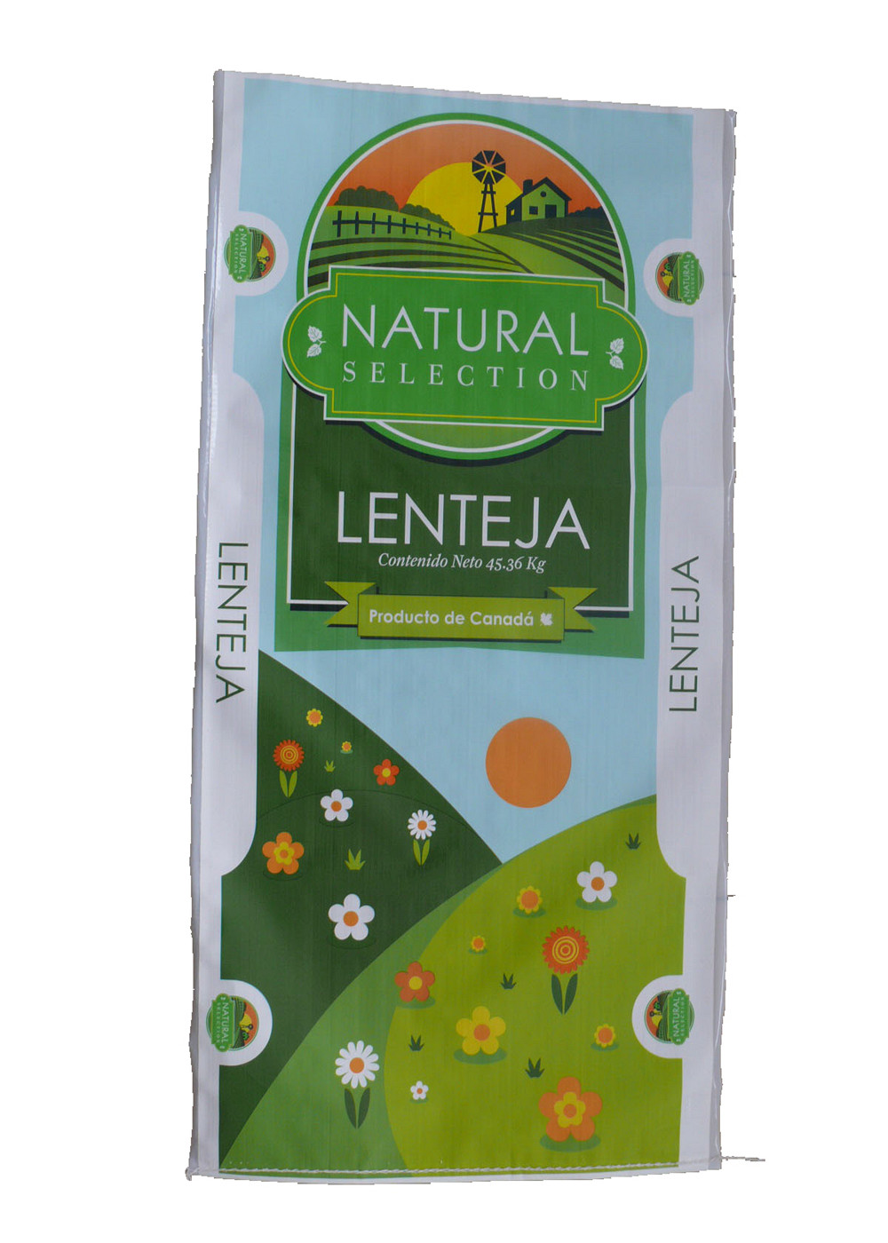 BOPP Laminated PP Woven Bags for Seed Packaging 25Kg 100% Recyclable