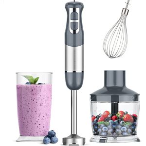 Household 400W Immersion Stick Blender With Turbo 3 In 1 Multi Function