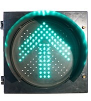 PC/Die Cast Aluminum 300mm Series Traffic Lights Light Arrow And Cross Traffic Light