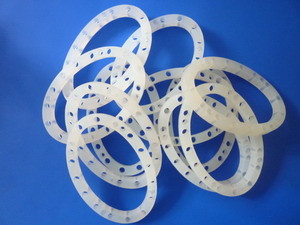 Customized silicone rubber gasket , heat resistant to 260℃, factory supply