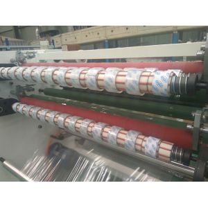 High Speed Super Clear BOPP Adhesive Tape Slitting Rewinding Machine