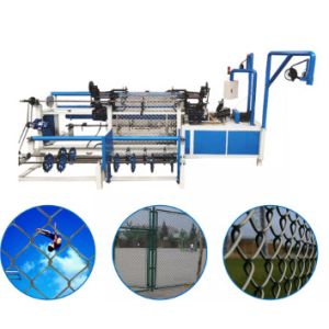 Diamond Wire Mesh Chain Link Fence Net Making Machine