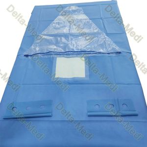 China 40g - 50g Craniotomy Drape With Pouch Fenestration Incise Film on sale