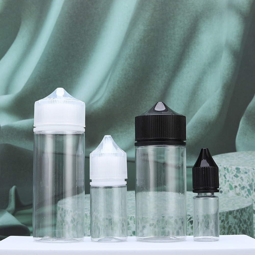 30 ml V3 Essential Oil Screw Black Plastic Lid Plastic Bottle Dropper Tamper Evident