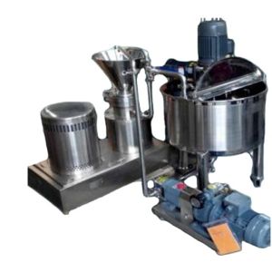 China stainless steel Almond Milk Blending and Emulsifying Systems for client in Ukraine on sale