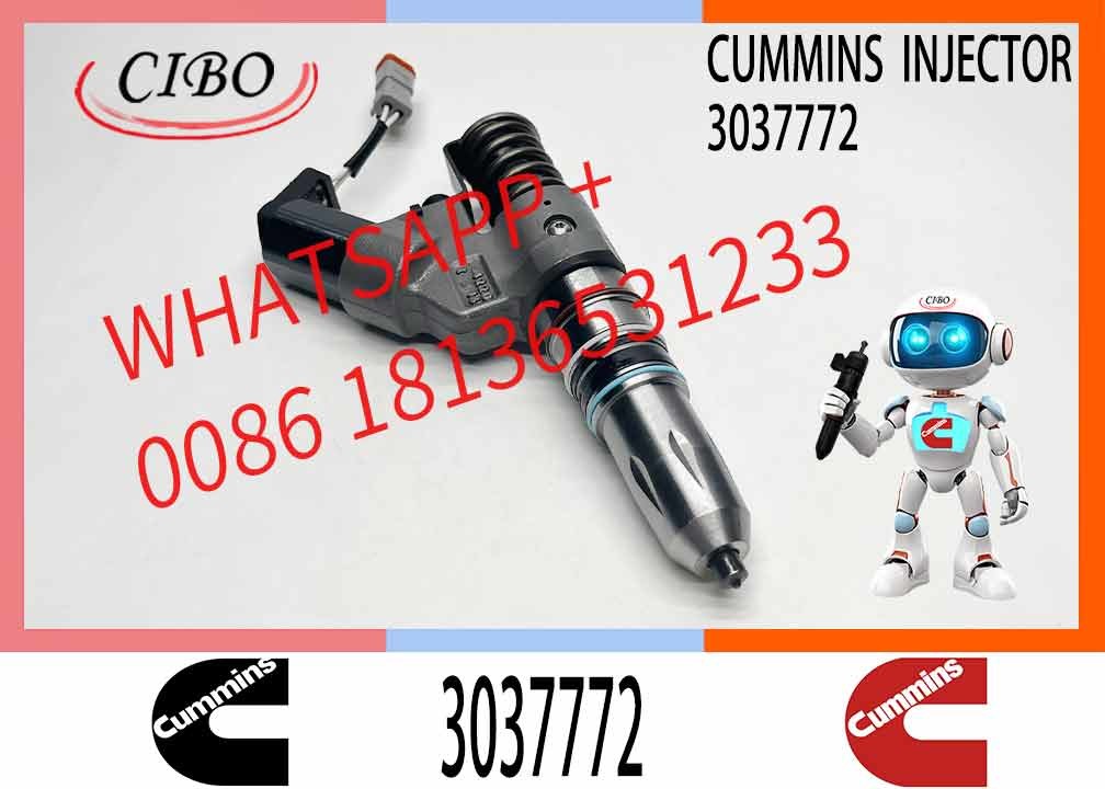 Engineering Machinery M11 Truck Engine System Accessories 3037772 Diesel Fuel Injector