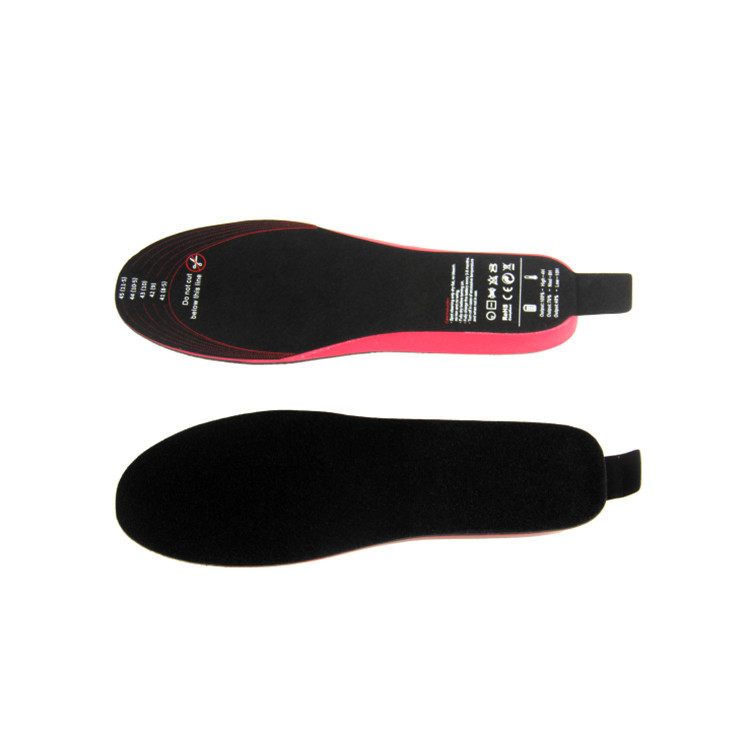 Far Infrared Graphene Electric Heated Shoe Insoles With Wireless Remote Control