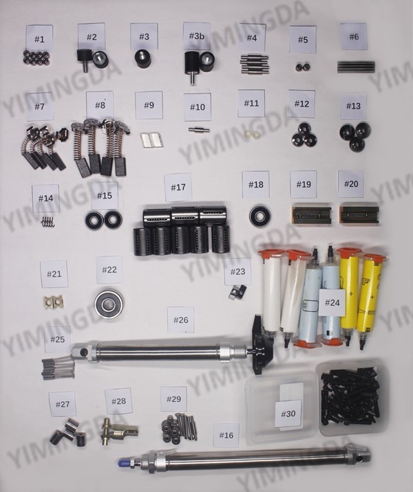 PN: 704285/704333 500H Maintenance Kits Parts #9 For Garment Auto Cutter Machine MX9 IX6