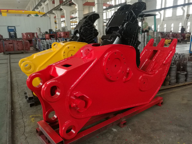 Hyundai R150 Excavator Hydraulic Concrete Pulverizer For Construction