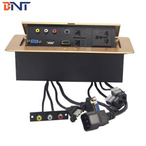 with vga interface desktop socket table power plug outlet