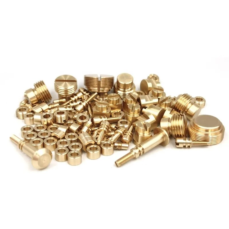 OEM / ODM Custom CNC Brass Parts Durable For Industrial Automation