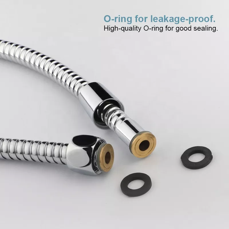 Hot Cold Water Function Stainless Steel Shower Hand Connection Pipe For PVC Bidet Hose