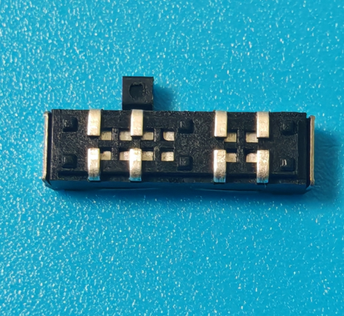 Alinta 8-feet Slide Switch (toggle Switch) SMT Type Operation Force 150±100gf Life Cycle 10000 Times Travel 2mm