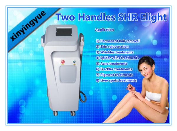 1 - 10 HZ Frequency E- Light IPL RF Machine For Permanent Hair Removal / Skin