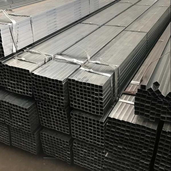50mm*50mm 304 316L Seamless Stainless Black Steel Hollow Square Pipe For