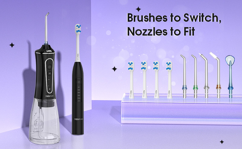 Water Flosser Electric Toothbrush Kit New Water Flosser Oral Irrigator Wholesale Sonic Toothbrush Set Combo