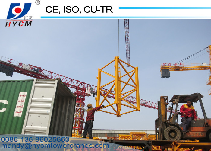 2020 Hot Factory Direct Sale 6ton Load 56m Boom Hammerhead Tower Crane Manufacturer