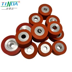 High Wear Resistance Rubberized Feed Rollers Tolerance Up To 0.02mm for Long