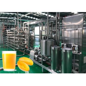 High Efficiency Mango Juice Processing Machine With Safety Protection Processing