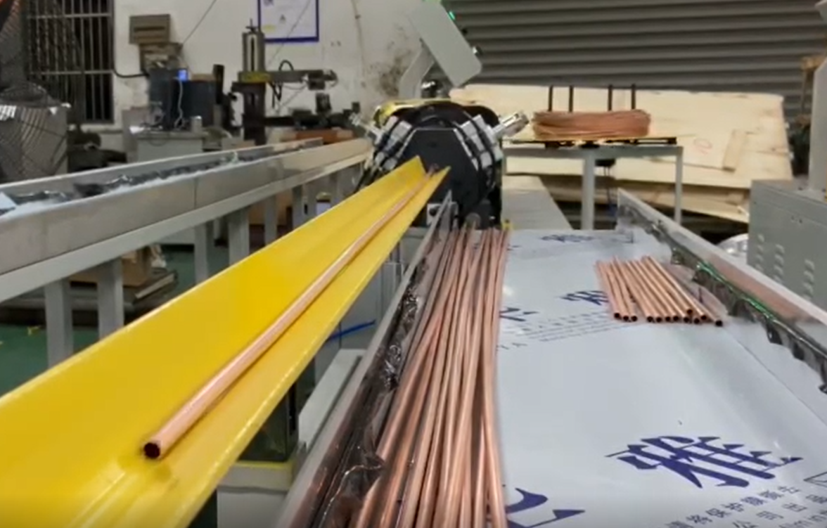 Hwashi High Speed Stainless Steel Wire/Tube Straightening and Cutting Machine for Condenser Refrigerator Making