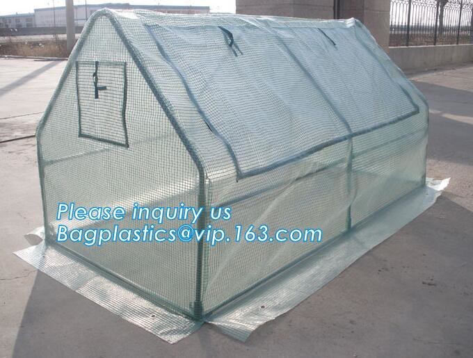 Agricultural Glass Green House for Commerical,Pop up Greenhouse Eco-friendly Fiberglass Poles Overlong Cover 98"x49"x53"