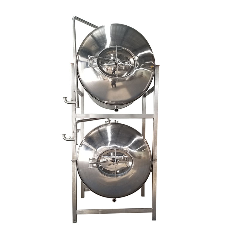 Precision Customized Silver Fermentor Tank Designed for GHO Stainless Steel 304