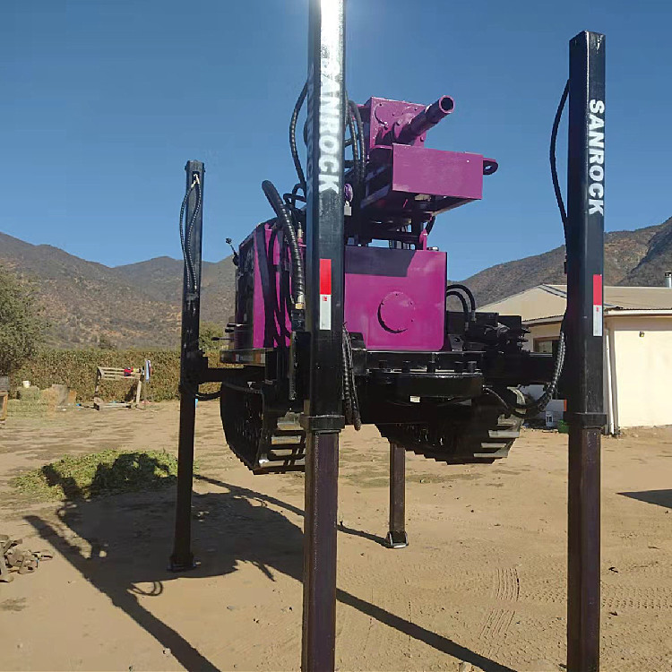 Crawler Water Drilling Machine for Deep Water Well Drilling Equipment 6300×2300×2650mm