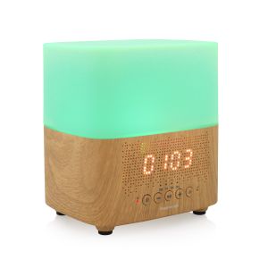 Ultrasonic Bluetooth Speaker Aroma Diffuser Alarm Clock