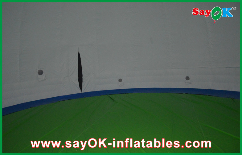 Printing Logo Black Inflatable Projection Tent For Education Class