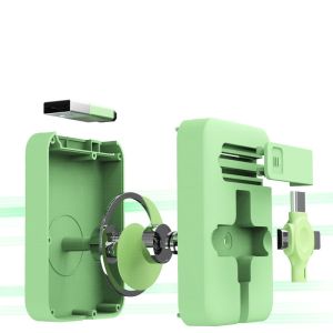 Retractable 3 In 1 Type C 8 pin Fast Charging Data Cable Custom logo