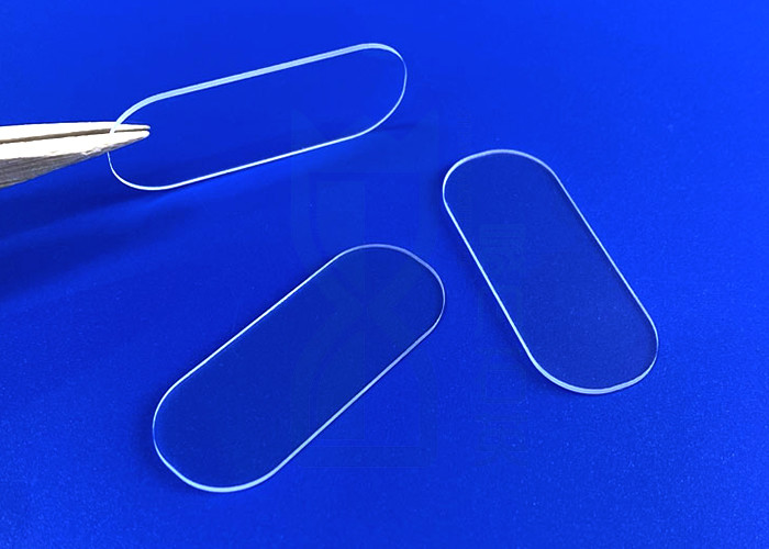 Rectangle Polished Quartz Glass Plate Sheet High Temperature Resistant