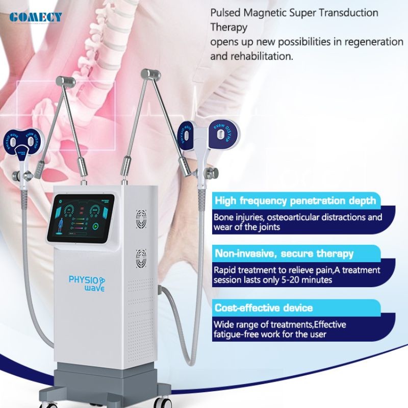 Gomecy PEMF Magnetic Therapy Device with Multiple Intensity Levels for Elderly Joint Mobility and Pain Relief