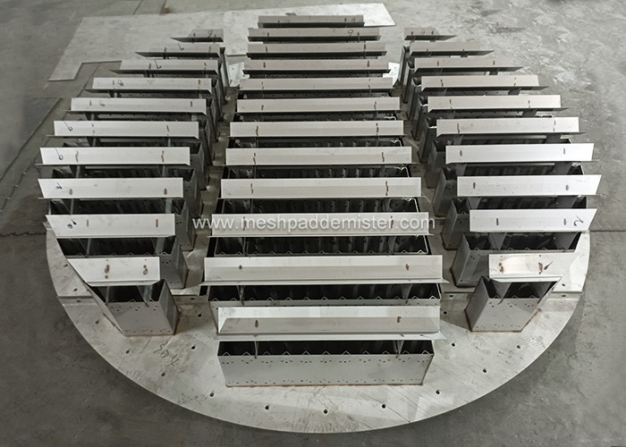 Water Chemical Tower Internals Distributor In Distillation Column Stainless Steel 304