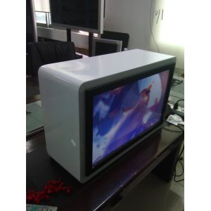 Commercial 22inch Transparent LCD Display Advertisng Screen With Dynamic Video