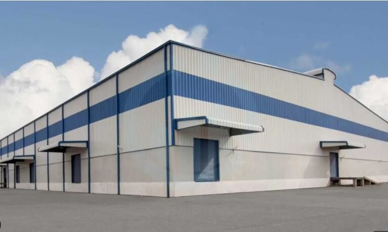 Prefab Steel Structure Building Workshop Warehouse Windproof