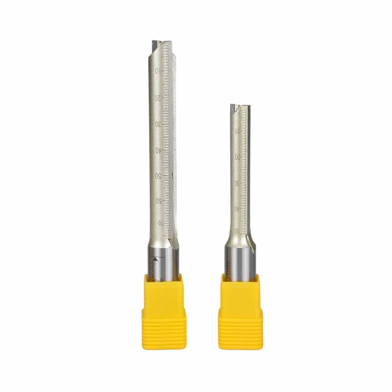 Arden High Precision Straight Knife End Mill 1/2 1/4 Shank TCT Double Edge Cutter Head for Trimming Engraving ODM OEM Customized