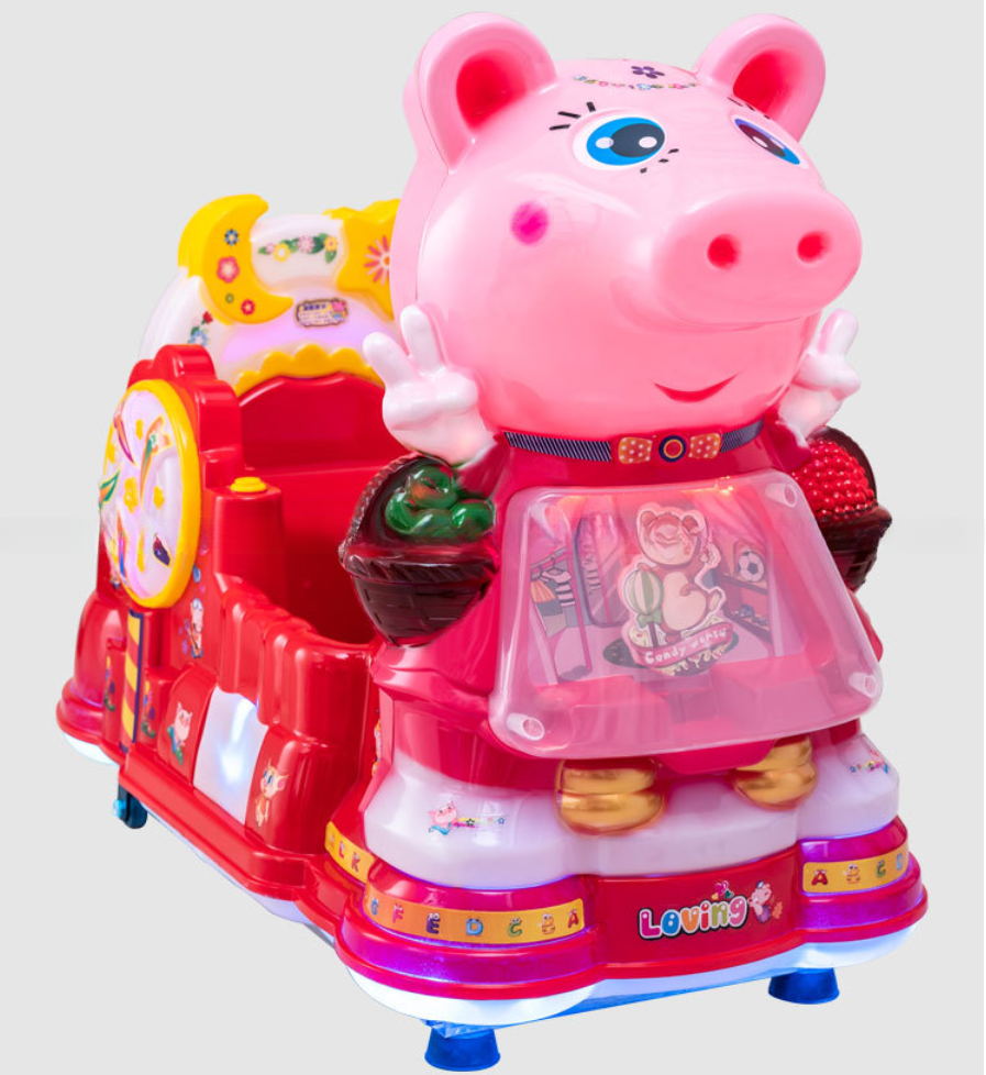 Amusement 3D Kiddie ride coin operated swing machine for children game hall/ fun city