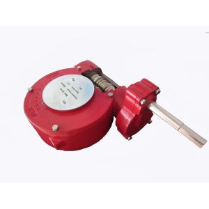 China WCB Gear Operator Butterfly Valve Gearbox With A Lock Mechanism on sale