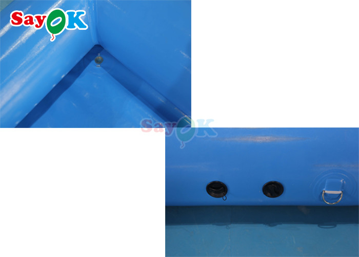 Inflatable Water Sports Giant Beach Pool Inflatable Volleyball Field Inflatable Water Volleyball Court 10x5x2.1mH