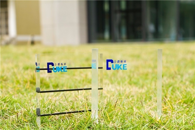 Clear 12mm Soundproof Acrylic Sheet Railway PMMA Noise Barrier