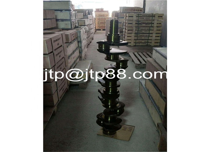 Excavator Crankshaft For Engine Komatsu S6D105 Forged Steel Crankshaft 6136-31-1010