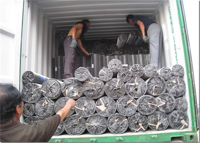 1x1 1/2x1/2 Pvc Coated Wire Mesh , Construction Wire Mesh Custom Packing