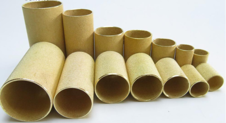 5mm Length Brass Sintered Metal Filter Elements Disc 0.2um