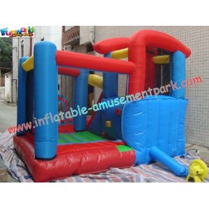 Customized Home-use Inflatable Bounce Houses , Mini Jumping Slide