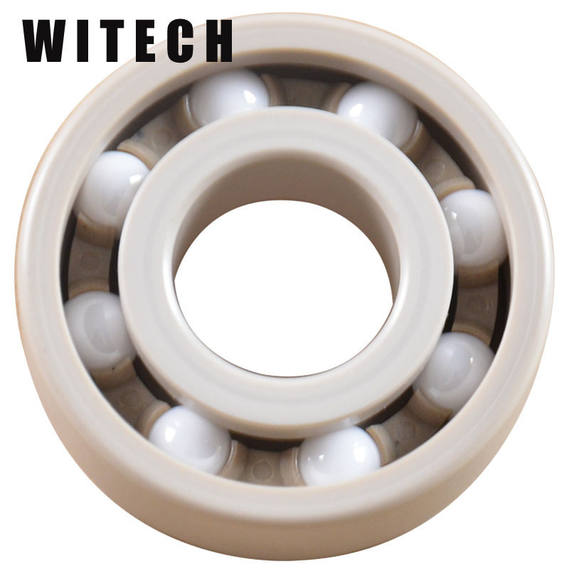Semiconductors ZrO2 6204CE Hybrid Ball Bearings