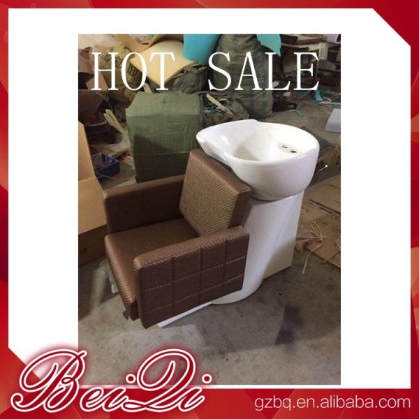 Luxury shampoo bowl chairs hair washing massage shampoo chair salon furniture