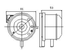 Customized Support Plastic Adjustable Differential Pressure Switches for B2B Industry