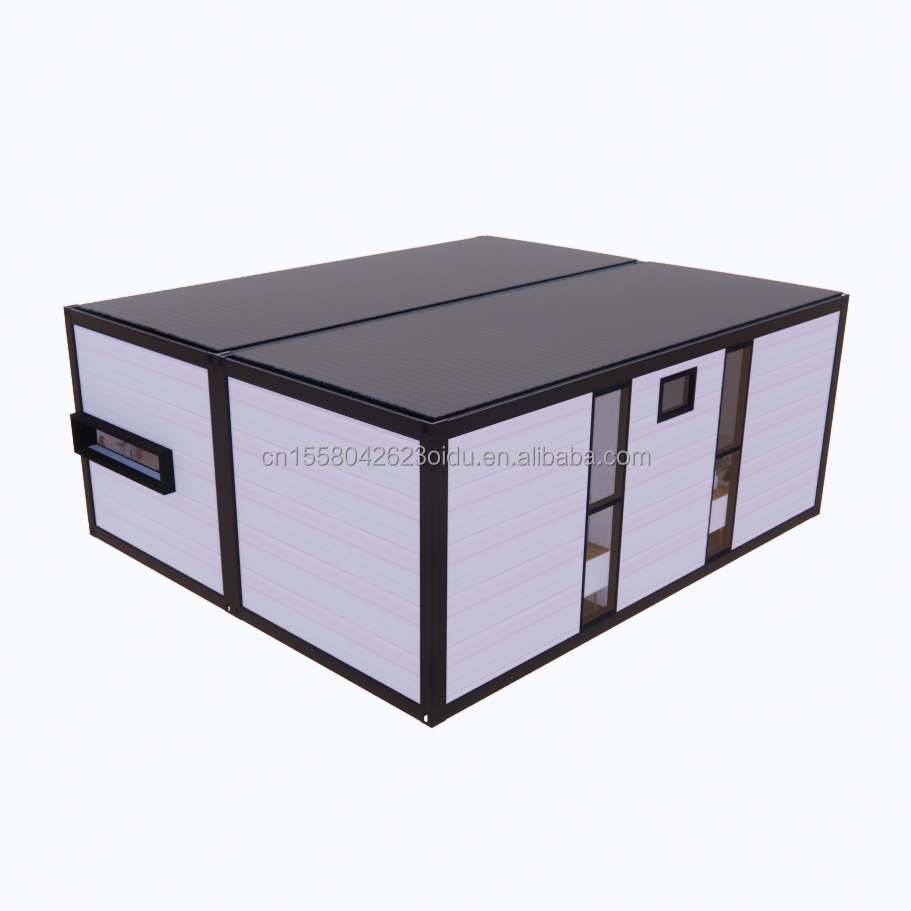 Luxury Modern Expandable Container Two-Storey Tiny Wooden Prefab House Buildings Hotel Apartment Steel Cabin Prefabricated Home