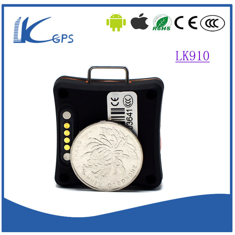 mini personal gps tracker smallest gps gsm tracker Black LK910